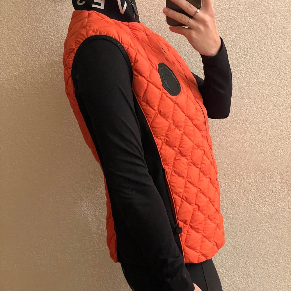 Vestrum Murcia Orange Quilted Women's equestrian riding Vest size L - Picture 9 of 14
